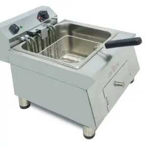 Freidora Eléctrica 12 Litros 7,5 Kw Trifásica Línea 600 40FRE12GTR