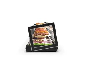 Vitrina Tapas Refrigeradas de 3 Pisos SAYL