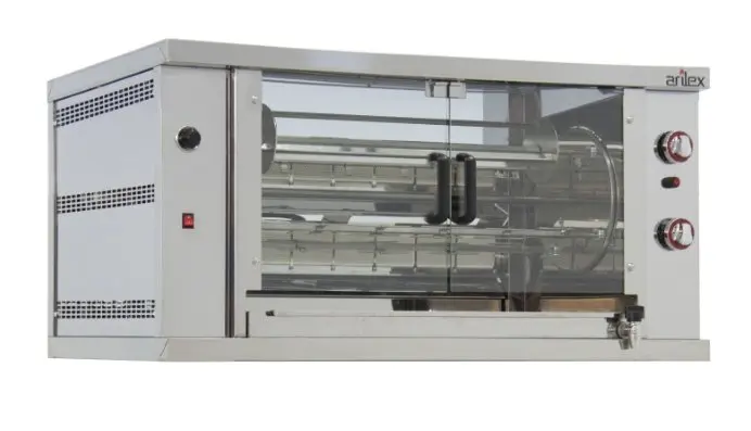 Asador gas Rotativo Planetario ARILEX de 4 espadas 4ASG-RP