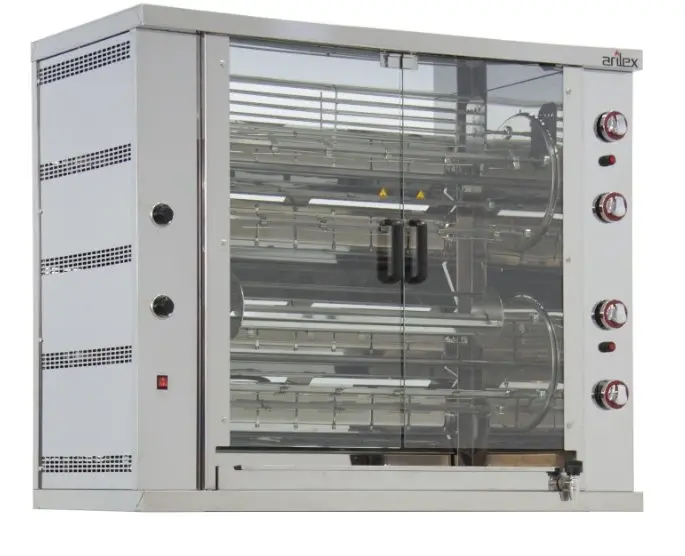 Asador gas Rotativo Planetario ARILEX de 4 espadas 4ASG-RP