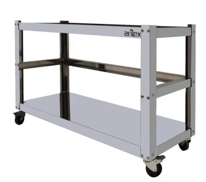 Soporte con ruedas para asadores Planetario Rotativo SOPORTE RP