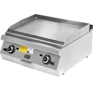 Frytops a Gas Acero Rectificado Sobremesa 8,67 kW 400x730x300h mm EMPPLS7IG010 Línea 700 Estambul
