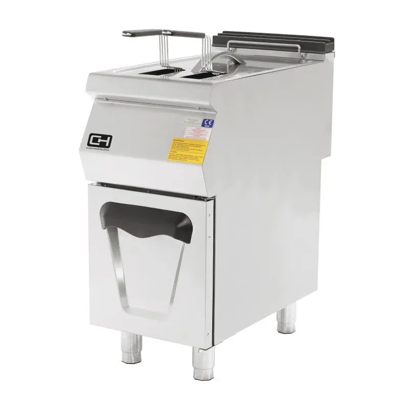 Freidora a Gas 16 Litros 17,4 kW 400x730x850h mm EMPPLS7FG010 Línea 700 Estambul