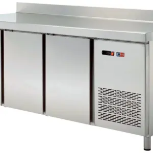 Mesa GN1/1 Refrigerada 4 puertas Fondo 700 de 2242 x700 x850h mm TRCH-225-OUT-T1