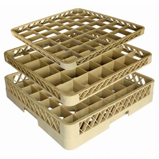 Cesta Lavavajillas para vasos/copas 36 Compartimientos 50x50x10cm 118.27 GDP (1 ud)