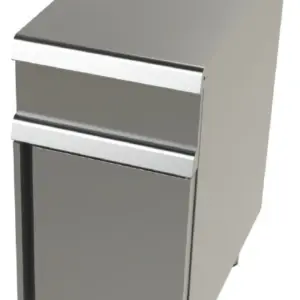 Mueble Neutro de Acero Inoxidable Serie 900 JUNEX de 400x900x900 h mm  BA9C400