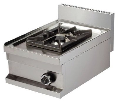 Cocina a gas sobremesa 1 fuego 6kw 400x600x265h mm GS604 ARISCO (OUTLET)