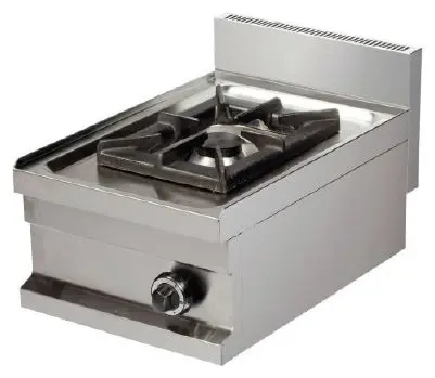 Cocina a gas sobremesa 1 fuego 6kw 400x600x265h mm GS604 ARISCO (OUTLET)