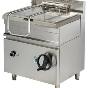 Sartén basculante a gas 65 litros 13kw 800x700x900h mm GP722 ARISCO (OUTLET)