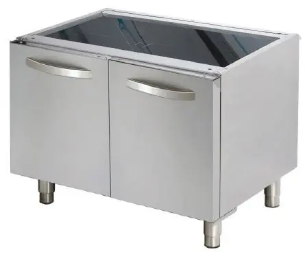 Mueble soporte con puertas 400x610x630h mm D712 ARISCO