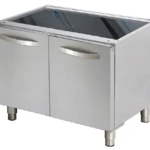 Mueble soporte con puertas 800x610x630h mm D722 ARISCO