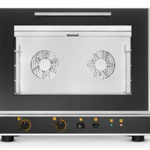 Horno eléctrico convección SNACK con GRILL y HUMIFIDICACIÓN 4 bandejas 60x40 cm EKF464.3GRILL