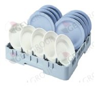 Cesta de 15 Platos de 500x500x100h mm 972102