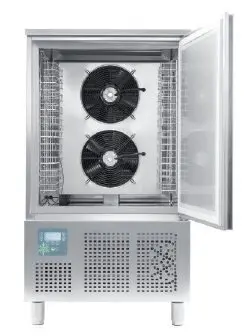 Abatidor de Temperatura Mixto 8 bandejas GN1/1 y 600x400 mm de 790x800x1290h mm CR-081