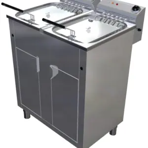 Freidora Eléctrica 17+17 litros Trifásica Uso Profesional de 724x560x850h mm FAP1717TRI