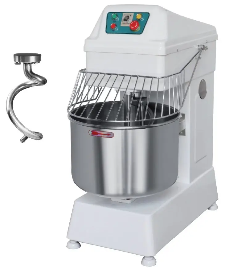 Amasadora Espiral de 21 litros de 390x730x900h mm Línea PEKIN HS-20 CLIMAHOSTELERIA